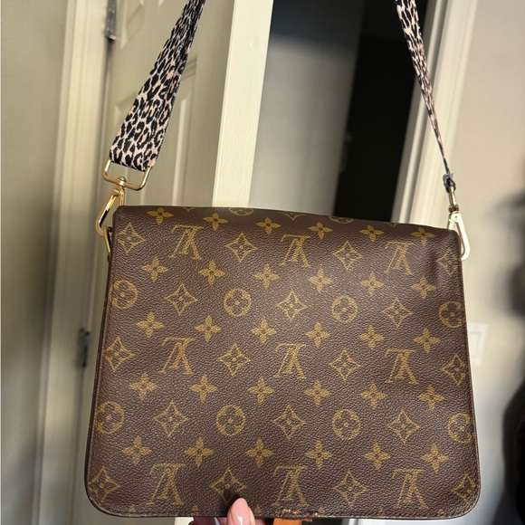 Authentic Louis Vuitton braided vintage boho crossbody fringeless - Picture 9 of 13